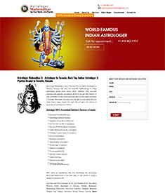 astrologer website design services in Bangalore